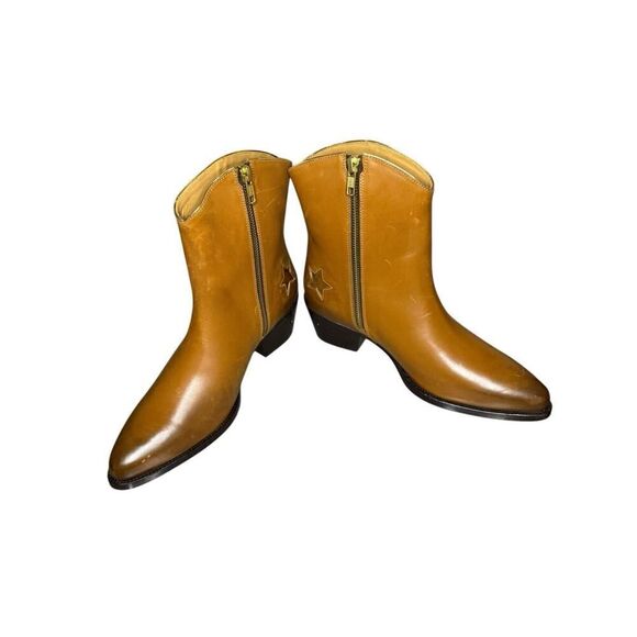 NEW Thursday Boot Co Country Star Sedona Brown Womens Western Leather Boots sz 8 - Picture 4 of 9